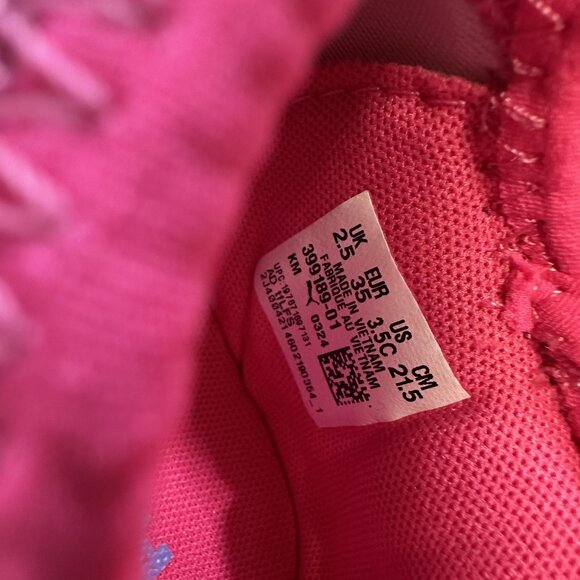 Puma One4All Kids size 3.5 Multicolored Slip On Shoes - Picture 9 of 9